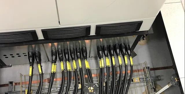 Commercial electrical containment and power cabling