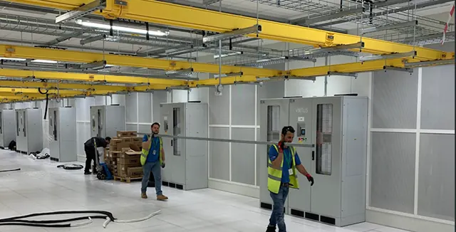 Critical infrastructure electrical installation in a data center